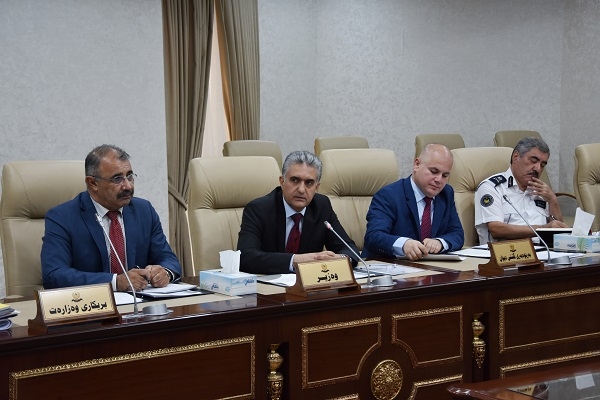 	 وەزیری ناوخۆ: دەبێت بە كردار یاسا سەروەر بێت